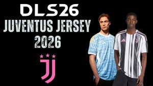 DLS 26 Juventus Kits 2026 - Logo