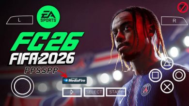 FIFA 2026 PPSSPP Download | FC 26 PSP Highly Compressed Mediafire Zip