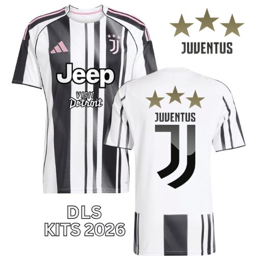 Juventus KITS 2026 for DLS 26