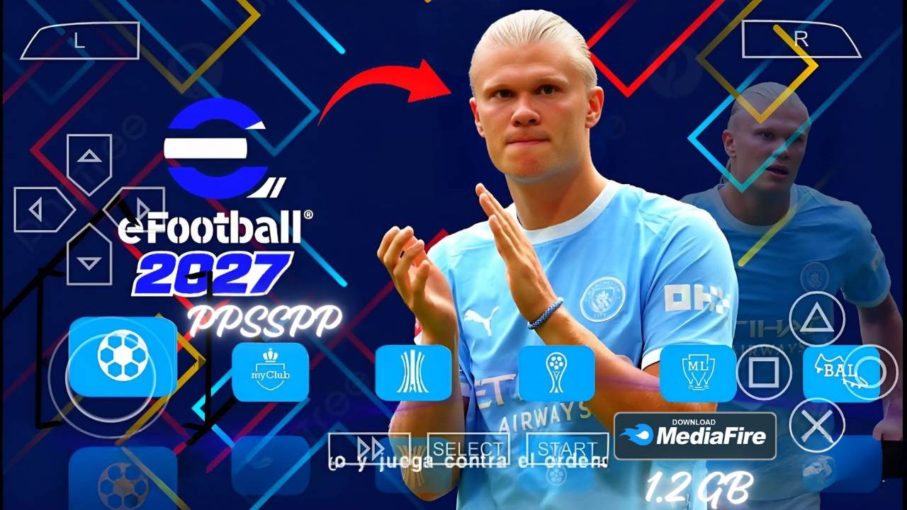 eFootball 2027 PPSSPP Download PES 2027 iSO PSP MediaFire