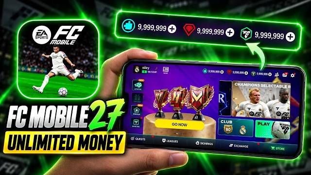 fc mobile 27 unlimited coins and gems